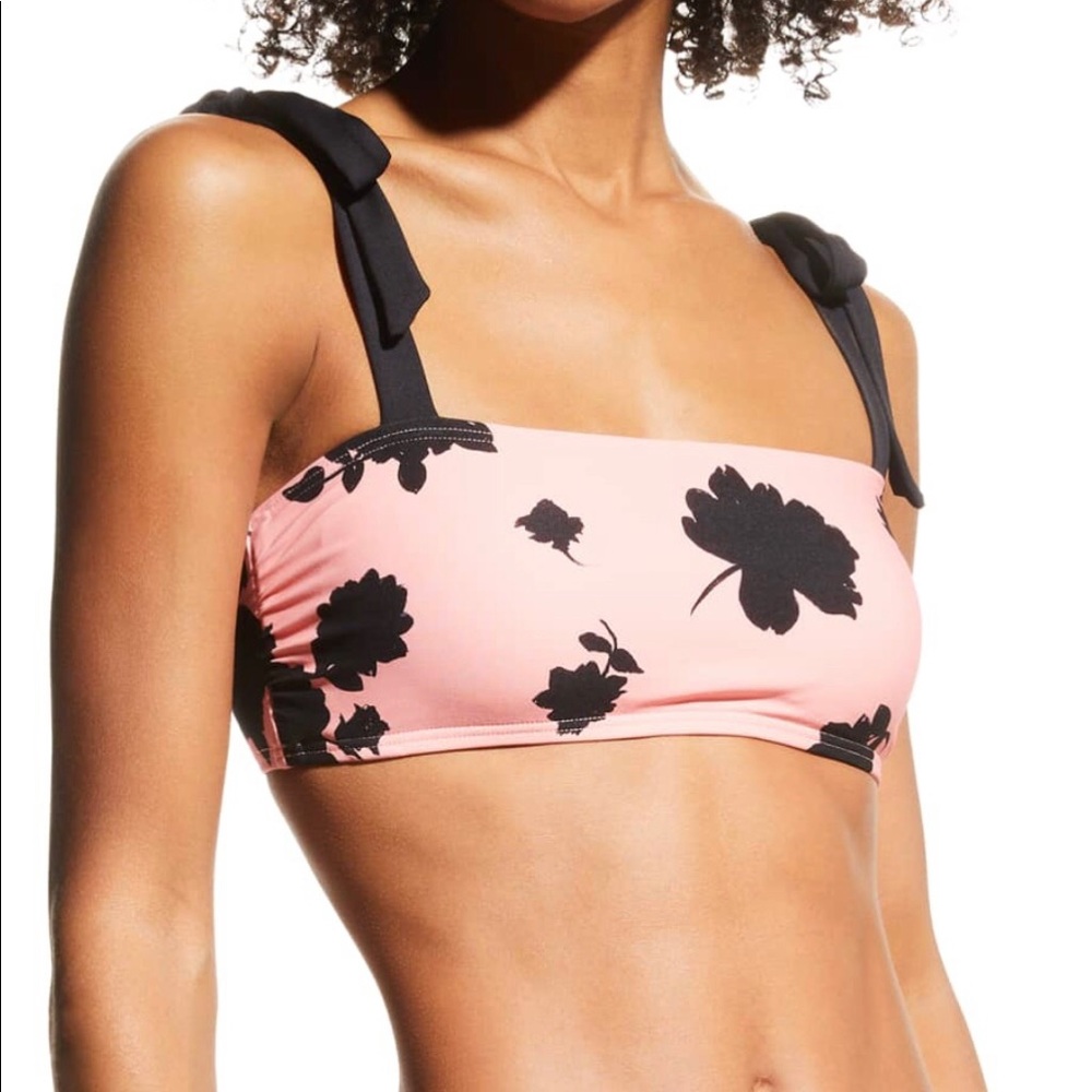 Kate Spade Shoulder Bow Tie Bikini Top